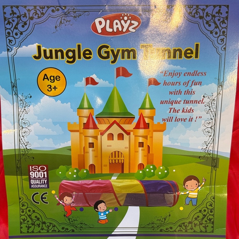Playz Jungle Gym Tunnel for Kids